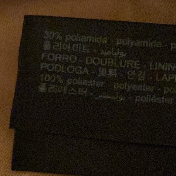 NWT. Massimo Dutti Camel Cotton Blend Trench Coat with Belt. Size XS. - Picture 10 of 11